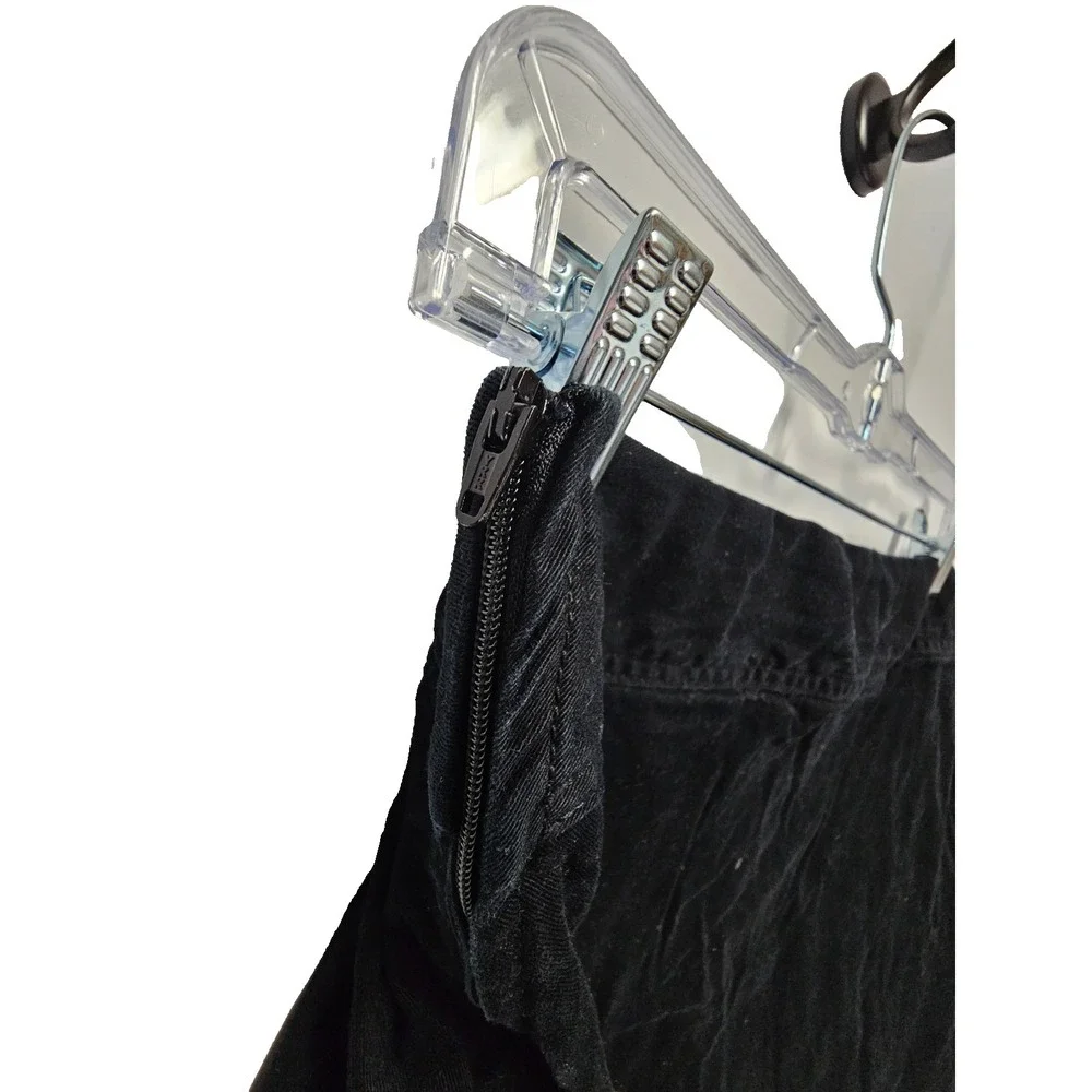 The Children's Place Girls Black Side Zip Uniform Adjustable Waist Skort 16